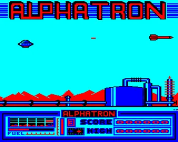 Alphatron (198x)(Program Power) screen shot game playing